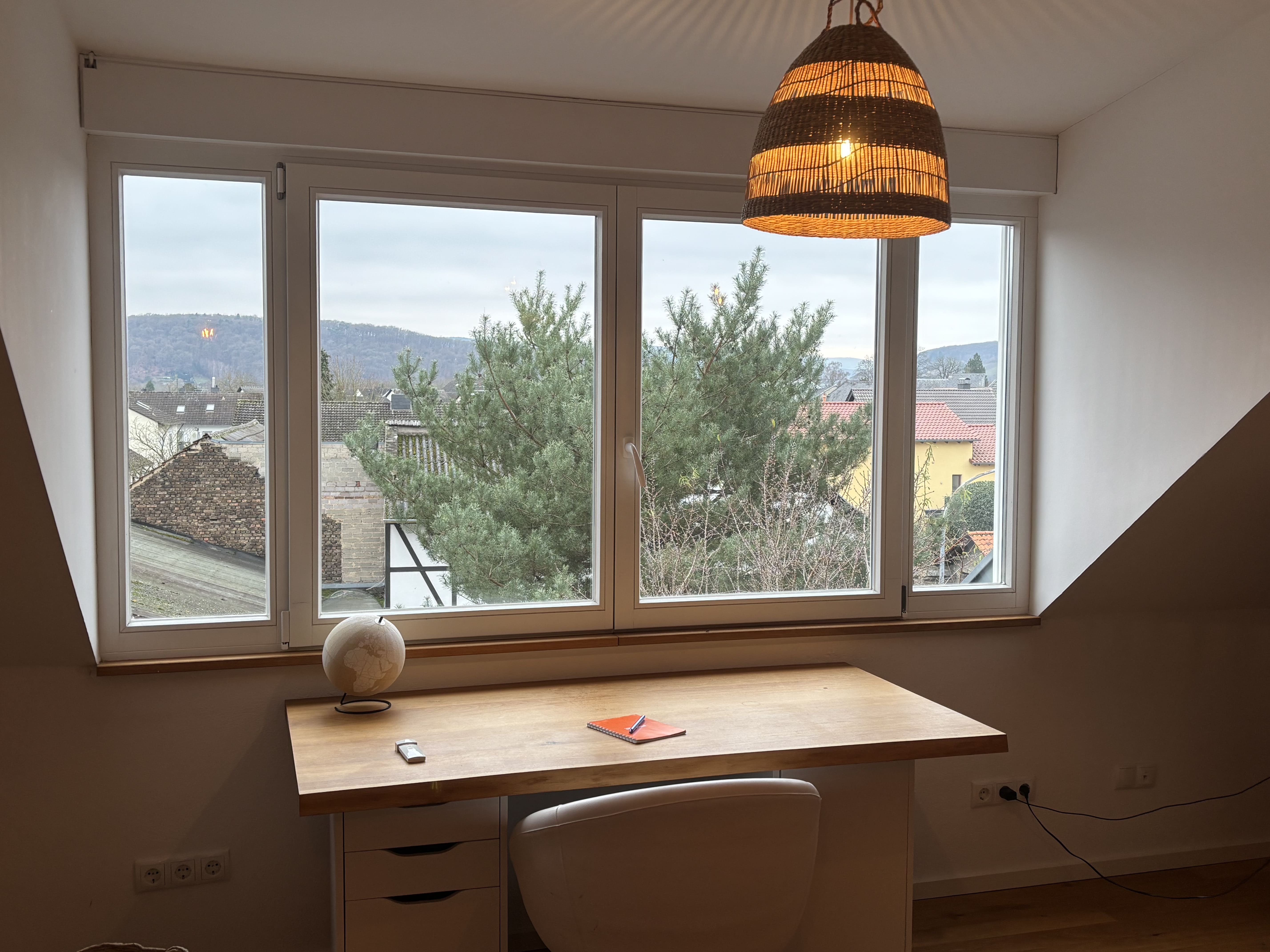 Schreibtisch im Schlafzimmer